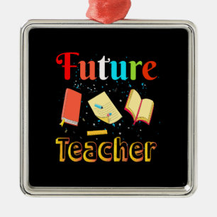 Future Teacher Metal Tree Decoration