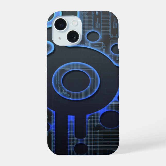 Future Tech iPhone 15 Case (Back)