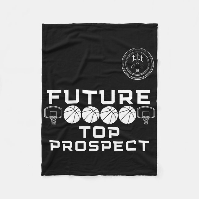 Future Top Bysketbyll Prospect  Fleece Blanket (Front)