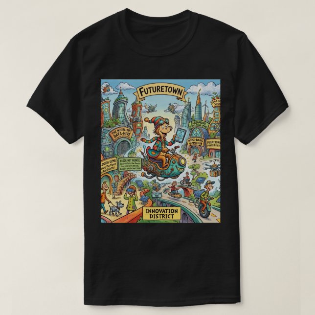 Future Town T-Shirt (Design Front)