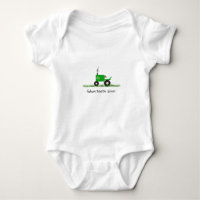 "Future Tractor Driver" Baby Green Tractor