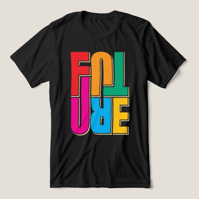 Future Tri-Blend Shirt (Design Front)