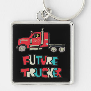 Future Trucker Key Ring