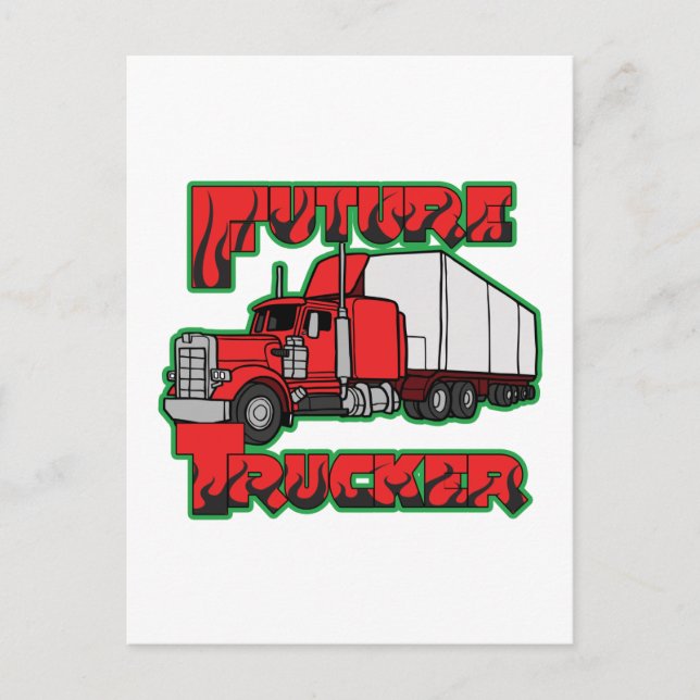 Future Trucker Postcard (Front)