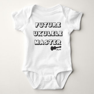 Future Ukulele Master baby romper Baby Bodysuit