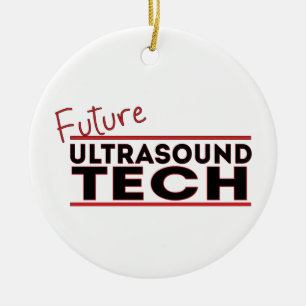 Future Ultrasound Tech Ceramic Tree Decoration