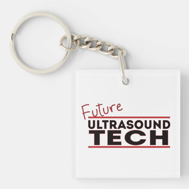 Future Ultrasound Tech Key Ring (Front)
