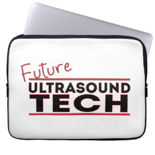 Future Ultrasound Tech Laptop Sleeve