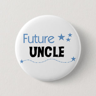 Future Uncle 6 Cm Round Badge