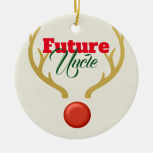 Future Uncle Ceramic Tree Decoration