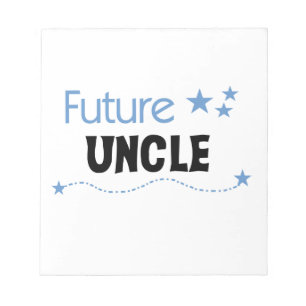 Future Uncle Gifts Notepad