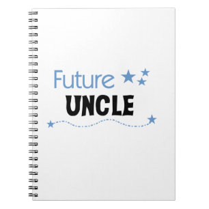 Future Uncle Gifts Spiral Notebook