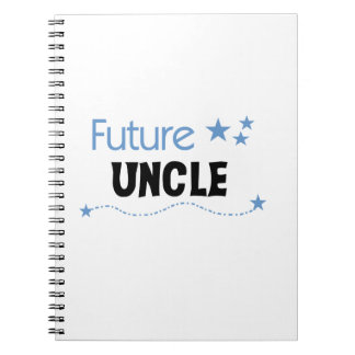 Future Uncle Gifts Spiral Notebook