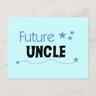 Future Uncle T-shirts and Gifts Postcard