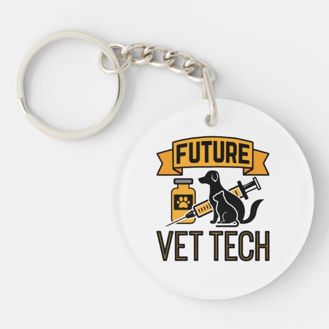 Future Vet Tech Key Ring (Front)