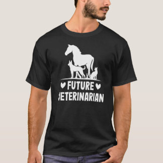 Future Veterinarian Boy Girl Veterinary Vet Costum T-Shirt