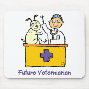 Future Veterinarian - Boy Mouse Pad