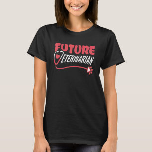Future Veterinarian Doctor Animals Veterinarians T-Shirt