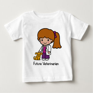 Future Veterinarian - Girl Baby T-Shirt