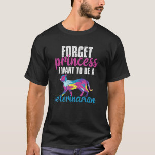 Future Veterinarian Girls Women Animal Doctor Vet T-Shirt