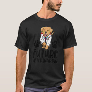 Future Veterinarian Labrador  Women Love Doggy Doc T-Shirt