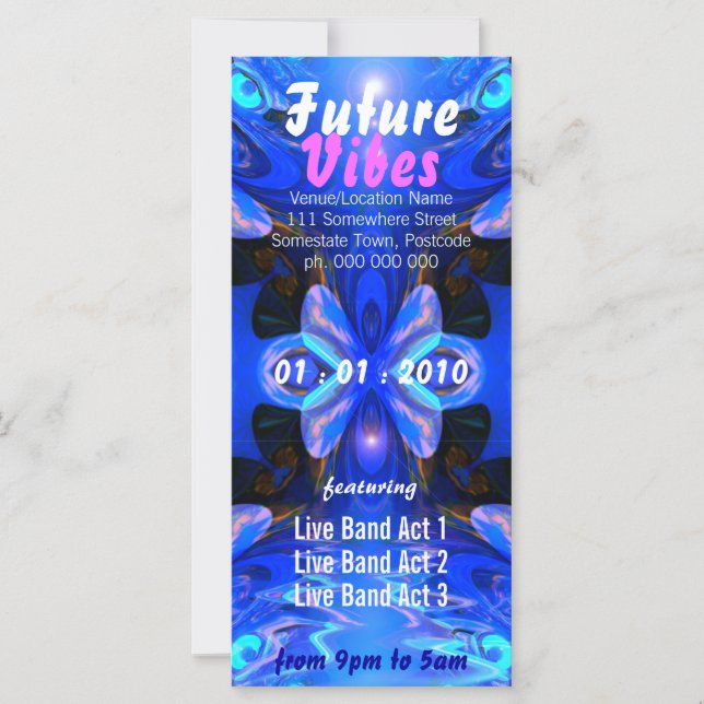 Future Vibes Event Flyer (Front)