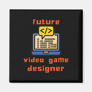 Future Video Game Designer Programmer Coder Magnet