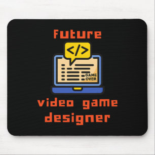Future Video Game Designer Programmer Coder  Mouse Pad