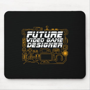 Future Video Game Designer Programmer Coding Gamer Mouse Pad