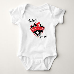 Future Volleyball Star Baby Bodysuit