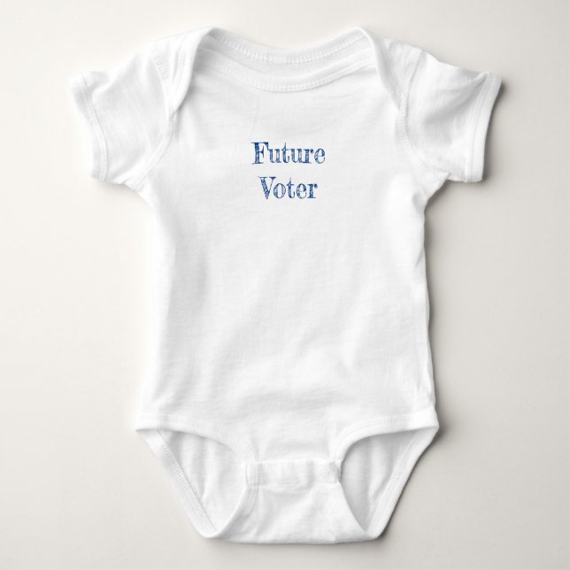Future Voter  Baby Bodysuit (Front)