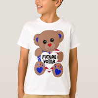 Future Voter Teddy Bear Kids Vote USA Elections