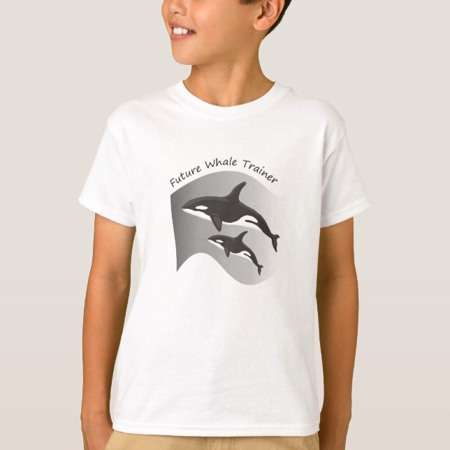 Future Whale Trainer T-Shirt (Front)