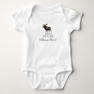 Future Wilderness Nomad Moose Baby Bodysuit