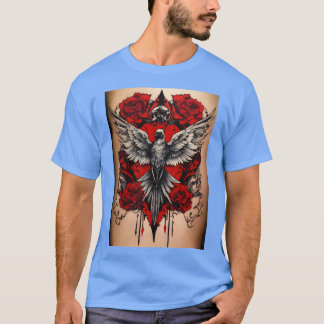 "Future Wing: Fine Line Tattoo" T-Shirt