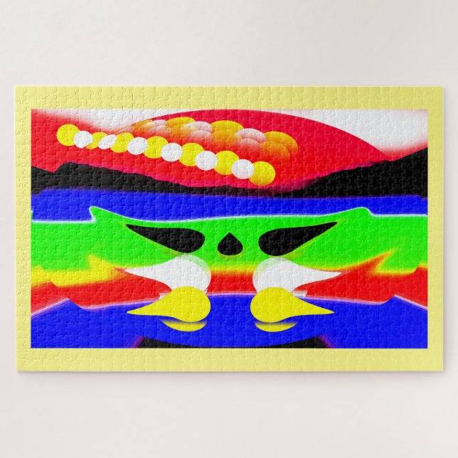 Future world art jigsaw puzzle (Horizontal)