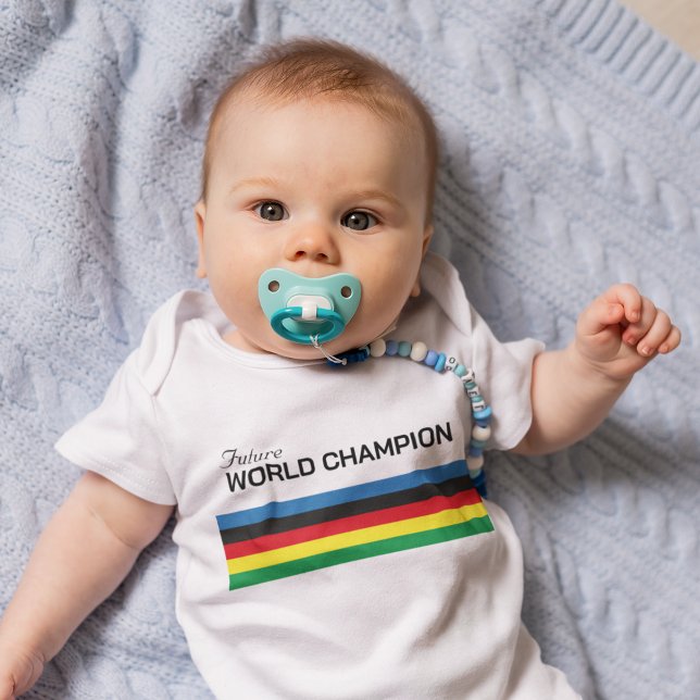 Future World Champion Cycling  Baby Bodysuit (Creator Uploaded)