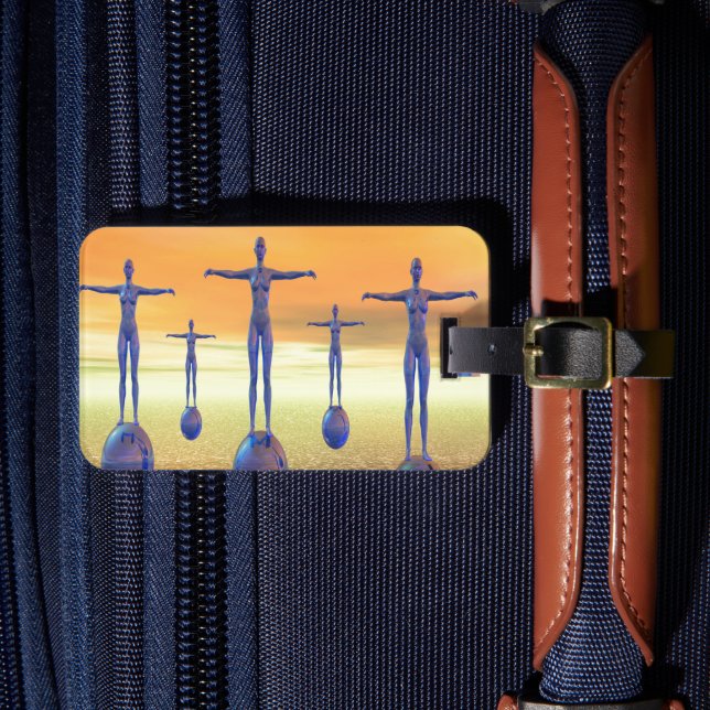 Future World Luggage Tag (Front Insitu 4)