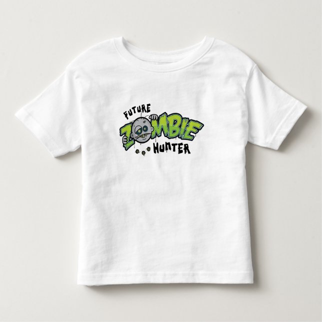 Future Zombie Hunter Toddler T-Shirt (Front)