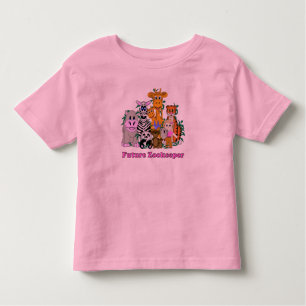 Future Zookeeper Girl Toddler T-Shirt