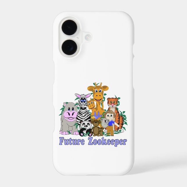 Future Zookeeper iPhone Case (Back)