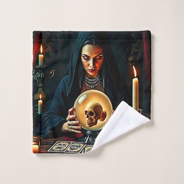 Future's Forbidden Secrets Design Bath Towel Set (Wash Cloth)