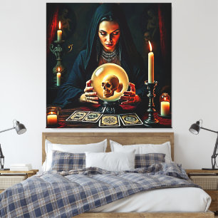 Future's Forbidden Secrets Design Canvas Print