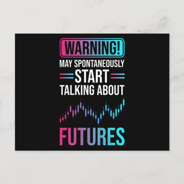 Futures Trading Stock Market Postcard (Front)
