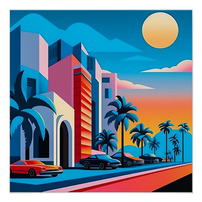 Futurism City Poster (Front)