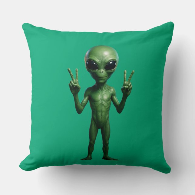 Futurist alien ALMOFADA Cushion (Front)