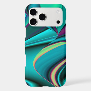 Futuristic Abstract 3D Metallic Rainbow Art