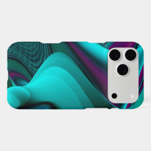 Futuristic Abstract 3D Metallic Rainbow Art