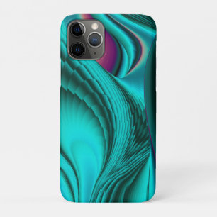 Futuristic Abstract 3D Metallic Rainbow Art Case-Mate iPhone Case