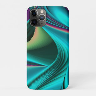 Futuristic Abstract 3D Metallic Rainbow Art Case-Mate iPhone Case